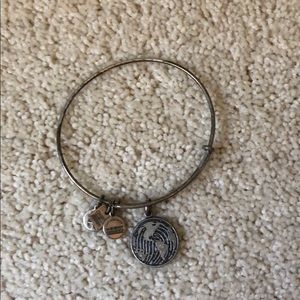 Alex and Ani globe bracelet